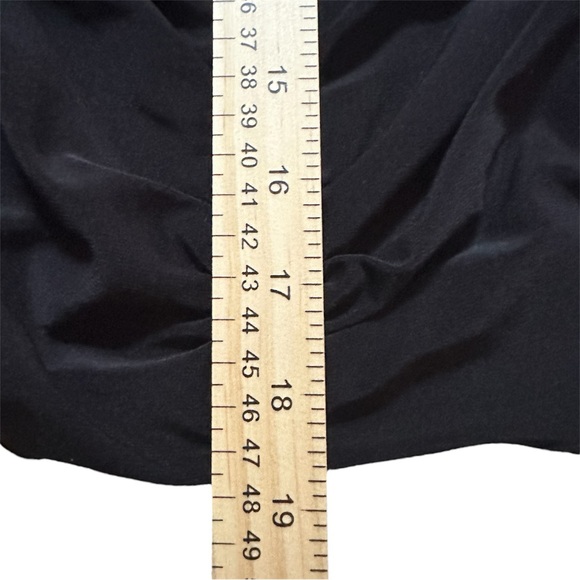 Y2K Forever 21 Chiffon Pink and Black Zebra Stripes Black Elastic Waist Size L - Picture 6 of 7